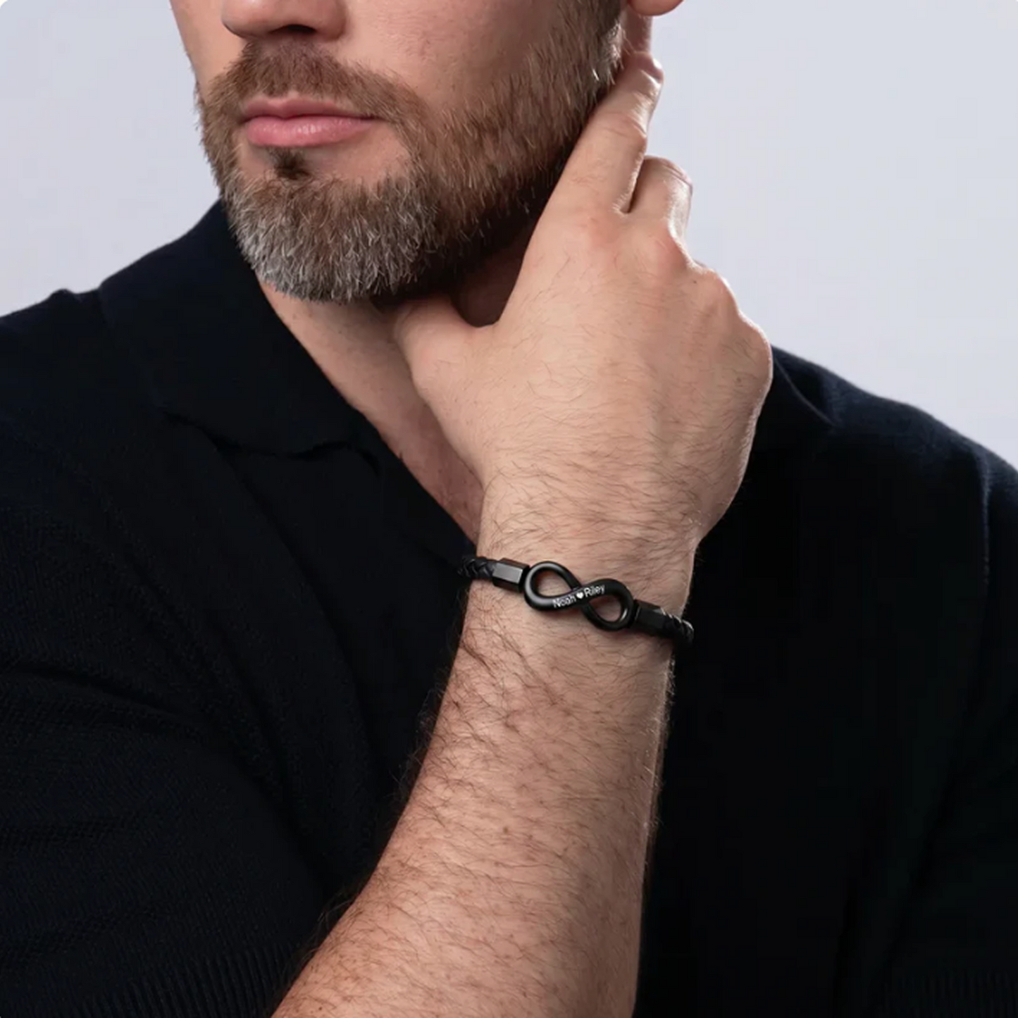 Personlig armbånd «Til min mann»